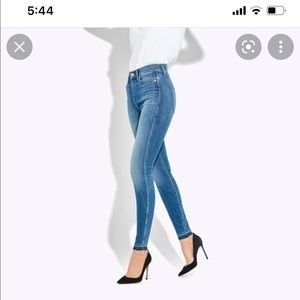 AYR The Riser jeans in Neon Jupiter. Size 28.